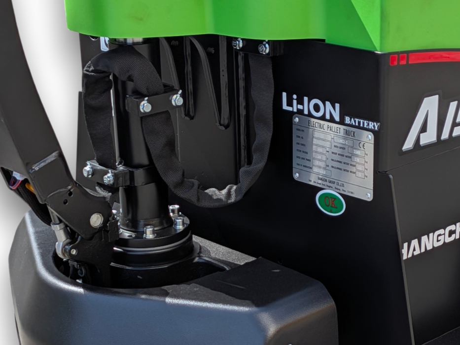 Elektryczny wózek paletowy HANGCHA CBD15 A3MC2-I (rozstaw wideł 680 mm) - idealny do sadownictwa