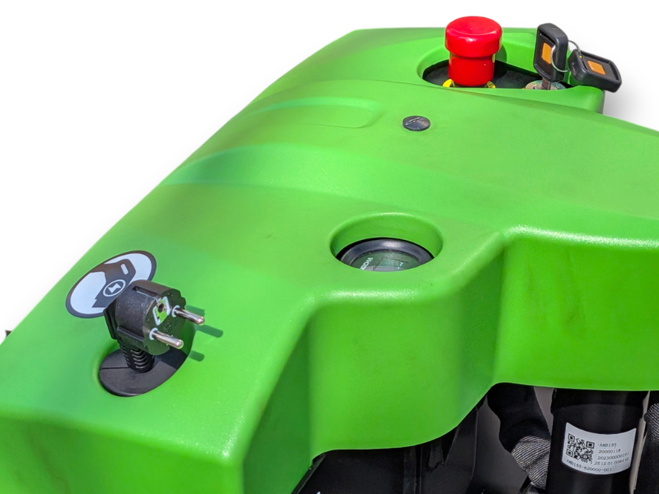 Elektryczny wózek paletowy HANGCHA CBD15 A3MC2-I (rozstaw wideł 680 mm) - idealny do sadownictwa