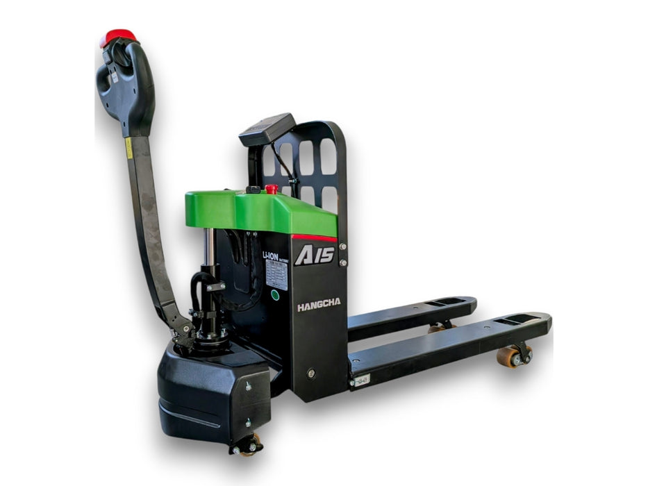 Elektryczny wózek paletowy z wagą Hangcha CBD15-A3MC2-ICZ – 1.5T, 1150 mm