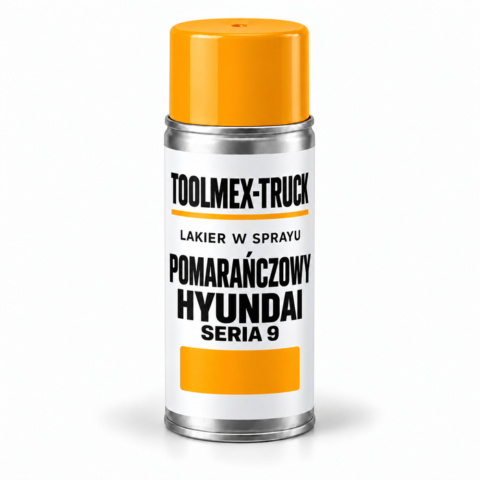 Lakier Hyundai pomarańczowy seria 9 Spray 400 ml