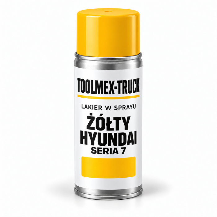 Lakier Hyundai żółty seria 7 Spray 400 ml